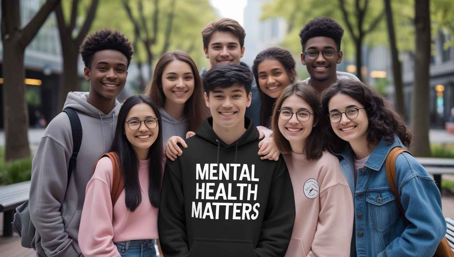 mental health matters hoodie